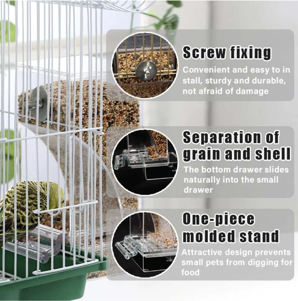 Tidy Tweet No-Mess Bird Feeder
